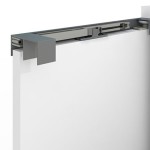 AMORTECEDOR ROMETAL PORTA CORRER COMFORT 240 15-40KG CINZA
