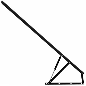 ARTICULADOR COM PISTÃO HARDT 120KG CAMA BAÚ 150CM PRETO