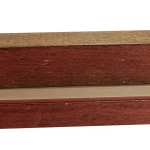 BORRACHA PORTA ENCAIXE CENTRAL MARROM 30 MT