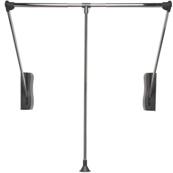 CABIDEIRO ARTICULADO 85/115CM PRETO/CROMADO HARDT