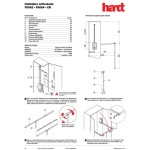 CABIDEIRO ARTICULADO 85/115CM PRETO/CROMADO HARDT