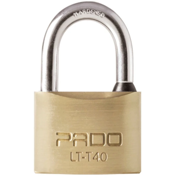 CADEADO LATÃO PADO TETRA 40MM LT-T 40 CHAVE TETRA