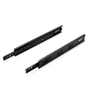 CAIXA CORREDIÇA TELESCÓPICA PRETA HAFELE 250MM C/15 PARES