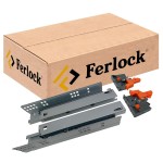 CAIXA CORREDIÇA INVISÍVEL AMORTECEDOR FERLOCK 250MM C/10 CAIXA CORREDIÇA INVISÍVEL AMORTECEDOR FERLOCK 250MM C/10