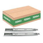 CAIXA CORREDIÇA TELESCÓPICA RENNA 450MM AMORTECEDOR C/15 PARES CAIXA CORREDIÇA TELESCÓPICA RENNA 450MM AMORTECEDOR C/15 PARES