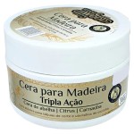 CERA DE ABELHA MADEIRA TRIPLA AÇÃO WOOD WOOD 200G CERA DE ABELHA MADEIRA TRIPLA AÇÃO WOOD WOOD 200G
