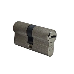 CILINDRO HAFELE 62MM MODELO EUROPEU DUPLO 5 PINOS FOSCO