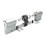 CILINDRO ORIGINAL KESO 90MM MODELO EUROPEU PRETO