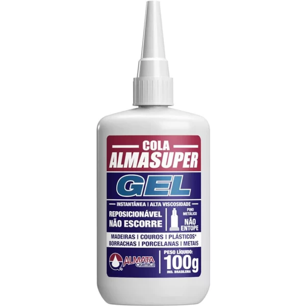 COLA ALMASUPER GEL INSTANTÂNEA ALTA 100GR