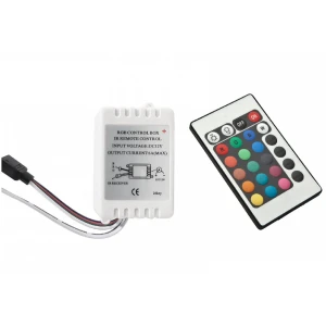CONTROLE E RECEPTOR PIX PARA FITA LED RGB 24 BOTÕES