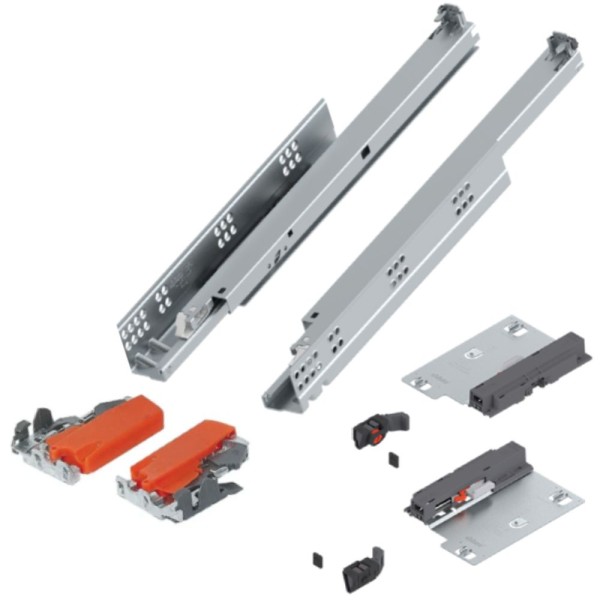 CORREDIÇA INVISÍVEL BLUM 450MM TOQUE
