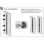 DESEMPENADOR ROMETAL EMBUTIR PORTA MDF DP-101/2