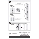 DESEMPENADOR ROMETAL SOBREPOSTO PORTA MDF DP-95/2