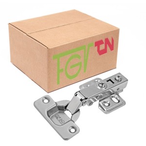 DOBRADIÇA CANECO FGVTN CAL FIXO AMORTEC RETA C/100