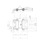 DOBRADIÇA VAI-VEM AÇO 3 DOBRADIÇA VAI-VEM AÇO 3