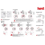 DOBRADIÇA CANECO HARDT 165º AMORTECEDOR RETA