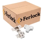 DOBRADIÇA CANECO C.FIXO CURTA FERLOCK AMOR CURVA/RETA C/200