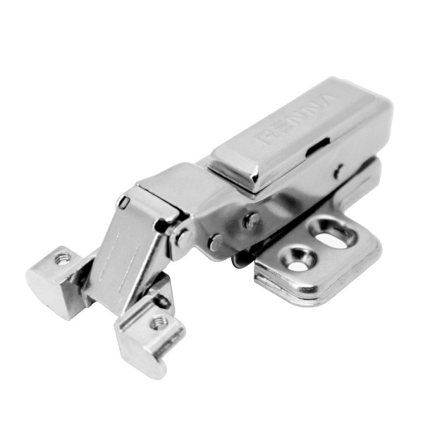 DOBRADIÇA CLICK RENNA PERFIL ALUMÍNIO AMORTECEDOR CURVA