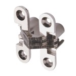 DOBRADIÇA INVISÍVEL PEQUENA 45X12MM CROMADA