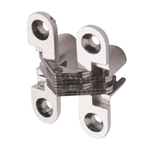 DOBRADIÇA INVISÍVEL PEQUENA 45X12MM CROMADA