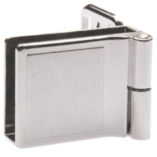 DOBRADIÇA PARA VIDRO 39X30 CROMADA HARDT