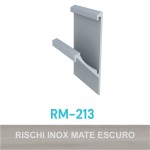 FARDO PERFIL ALUMÍNIO ROMETAL CAVA 15MM RM-213 6 MT INOX MATE