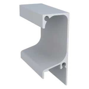 FARDO PERFIL ALUMÍNIO ROMETAL GOLA 15MM RM-052 6 MT INOX MATE