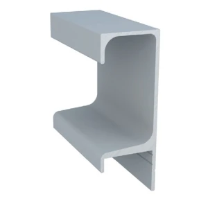 FARDO PERFIL ALUMÍNIO ROMETAL GOLA 15MM RM-087 6 MT INOX MATE
