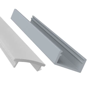 FARDO PERFIL ALUMÍNIO ROMETAL LED SOBREPOR RM-329 3 MT PRETO C/DIFUSOR