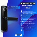 FECHADURA DIGITAL OTTO TT-01 BIOMETRIA ALEXA WI-FI FECHADURA DIGITAL OTTO TT-01 BIOMETRIA ALEXA WI-FI
