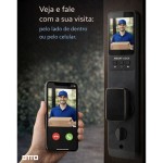 FECHADURA DIGITAL OTTO TU-3000 FACIAL BIOMETRIA ALEXA WI-FI