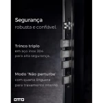 FECHADURA DIGITAL OTTO TU-3000 FACIAL BIOMETRIA ALEXA WI-FI