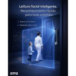 FECHADURA DIGITAL OTTO TU-3000 FACIAL BIOMETRIA ALEXA WI-FI