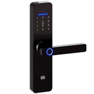 FECHADURA DIGITAL WEG WI-FI EMBUTIR SMART WEG HOME MAÇANETA