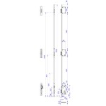 FECHADURA KESO NIVA ROLETE ALTA SEGURANÇA 12 PINOS S/CILINDRO FECHADURA KESO NIVA ROLETE ALTA SEGURANÇA 12 PINOS S/CILINDRO