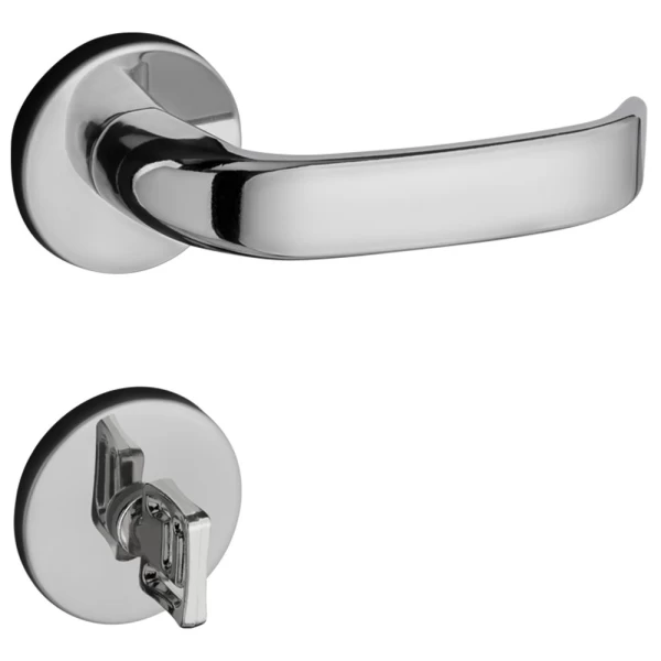 FECHADURA MAGNUM BANHEIRO 40MM 931-40PB REDONDA CROMADA PADO