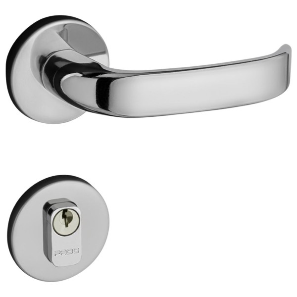 FECHADURA MAGNUM EXTERNA 40MM 931-40PE REDONDA CROMADA PADO