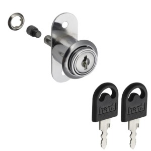 FECHADURA MÓVEIS PORTA DE CORRER HARDT F4005CR PRESSÃO 22MM