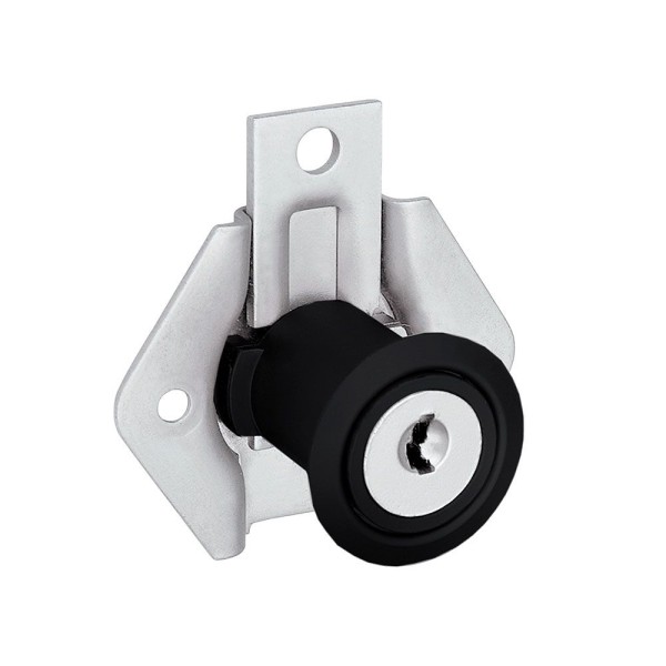 FECHADURA PARA GAVETA STAM LONGA 302 PRETA 31MM