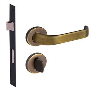 FECHADURA DUNA 1 REDONDA BANHEIRO ANTIQUE