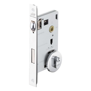 FECHADURA ROLETE 1710 REDONDA EXTERNA CROMADA XP