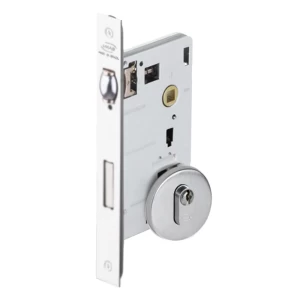 FECHADURA ROLETE 1710 REDONDA EXTERNA ESCOVADA XE