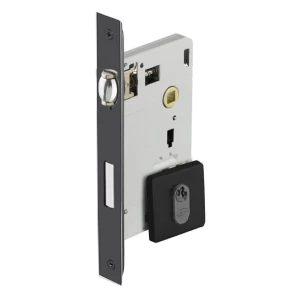 FECHADURA ROLETE 1710 QUADRADA EXTERNA PRETO