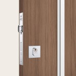 FECHADURA ROLETE STAM LYON 803 QUADRADA INOX POLIDO
