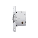 FECHADURA ROLETE STAM NICE 1025 REDONDA BANHEIRO INOX POLIDO