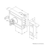 FECHADURA SERRALHEIRO SOBREPOR STAM 3 PINOS 701/100 BRANCO