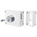 FECHADURA SERRALHEIRO SOBREPOR STAM LINGUETA 701/100 BRANCO FECHADURA SERRALHEIRO SOBREPOR STAM LINGUETA 701/100 BRANCO