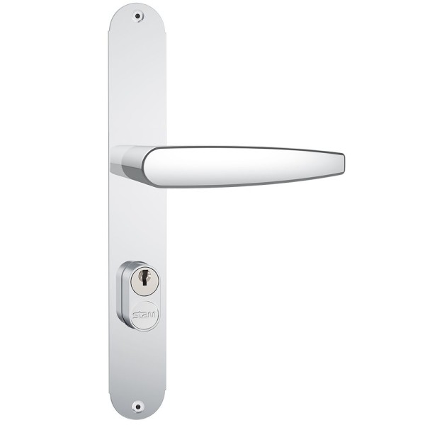 FECHADURA SERRALHEIRO STAM 603/33 INOX CROMADO