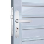 FECHADURA SERRALHEIRO STAM AUE 603/11 INOX POLIDO