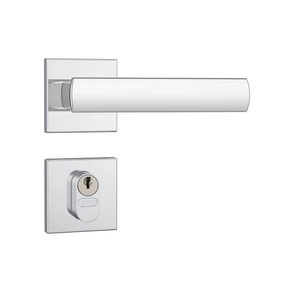 FECHADURA STAM FANO 803/35 QUADRADA EXTERNA INOX POLIDO